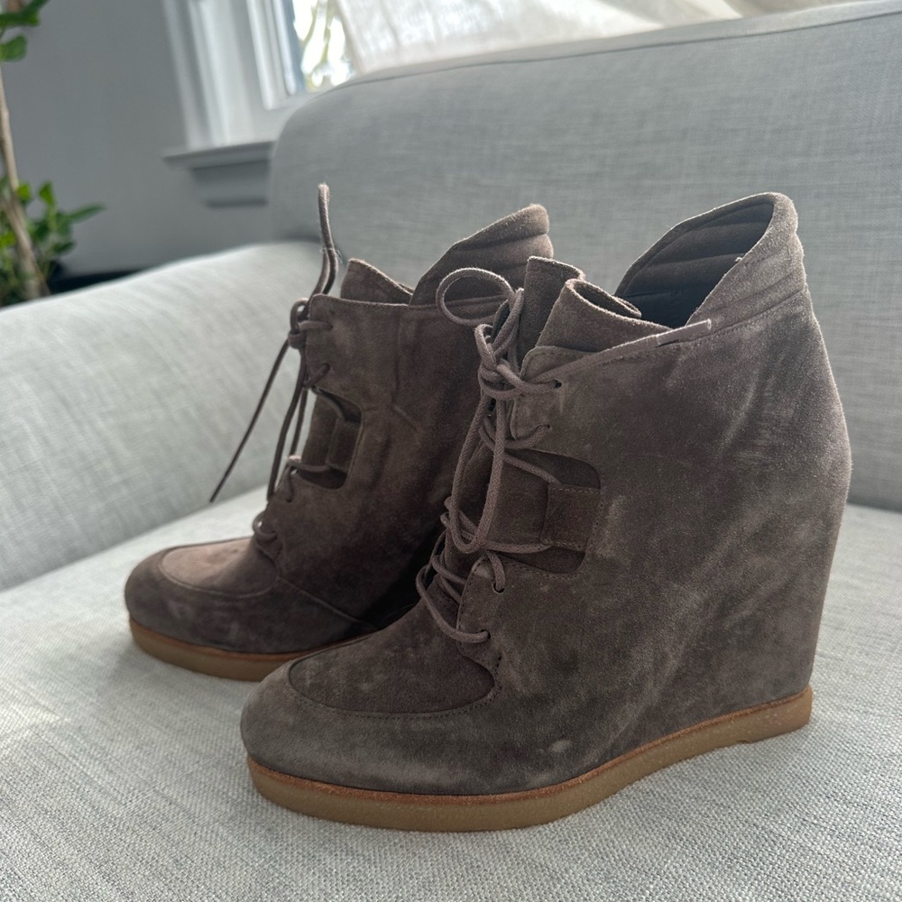 Stuart Weitzman platform booties - Picture 3 of 4